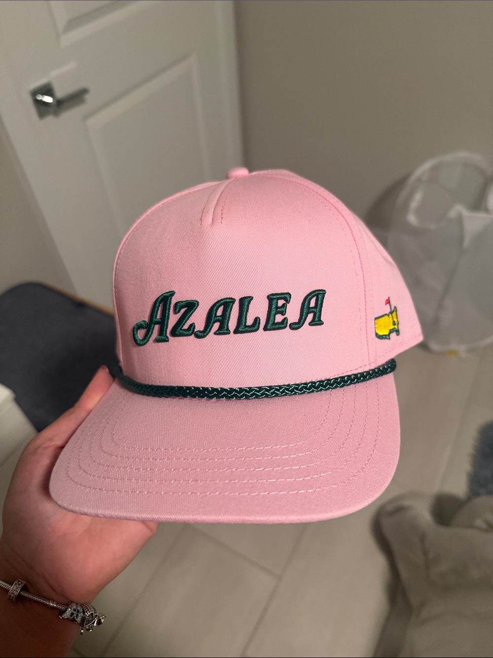Masters Pink Golf Cap
